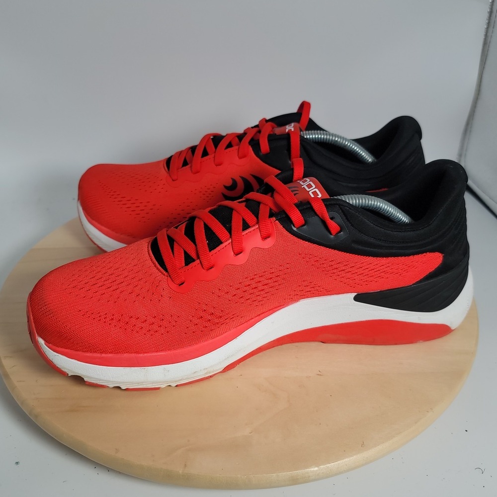 Topo Athletic Ultrafly 4 Shoes Mens Size 11.5 Red Running Athletic Sneakers - Picture 6 of 10